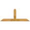 Ekena Millwork Portland Rough Sawn Timber Gable Bracket, Western Red Cedar, 72"W x 30"H x 6"D x 6"F, 10/12 Pitch GBW072X30X0606POR00RWR - alternate 1